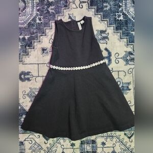 Janie and Jack Black Mini A-Line Dress